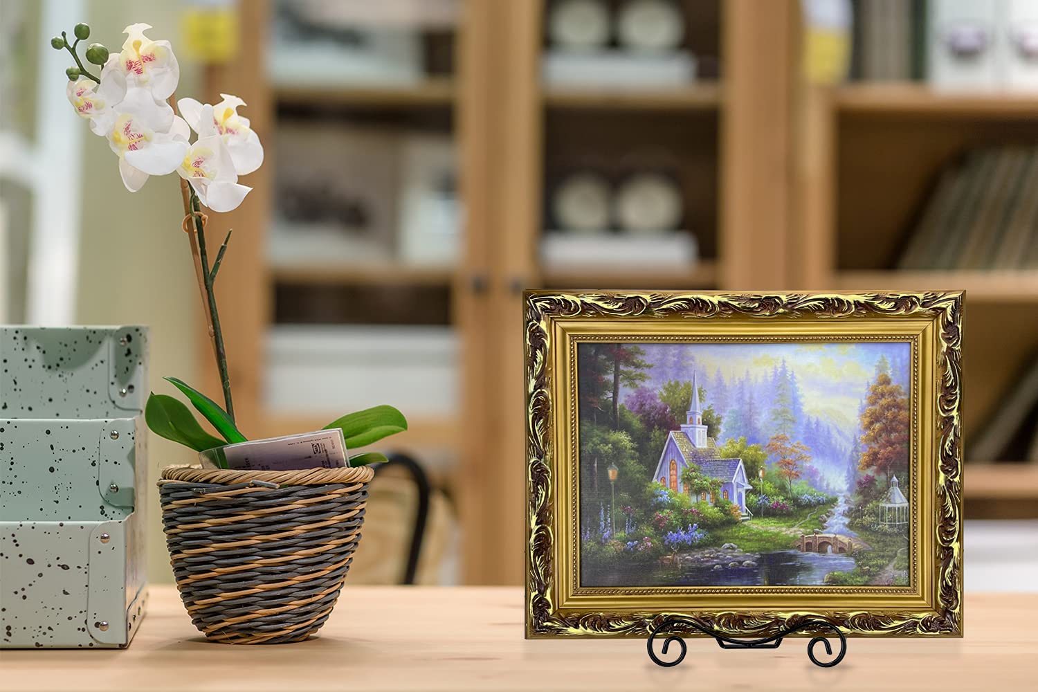 Amazon.co.jp: HEMEY アイアンプレートスタンド ディスプレイ用 12